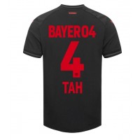 Pánský Fotbalový dres Bayer Leverkusen Jonathan Tah #4 2023-24 Domácí Krátký Rukáv